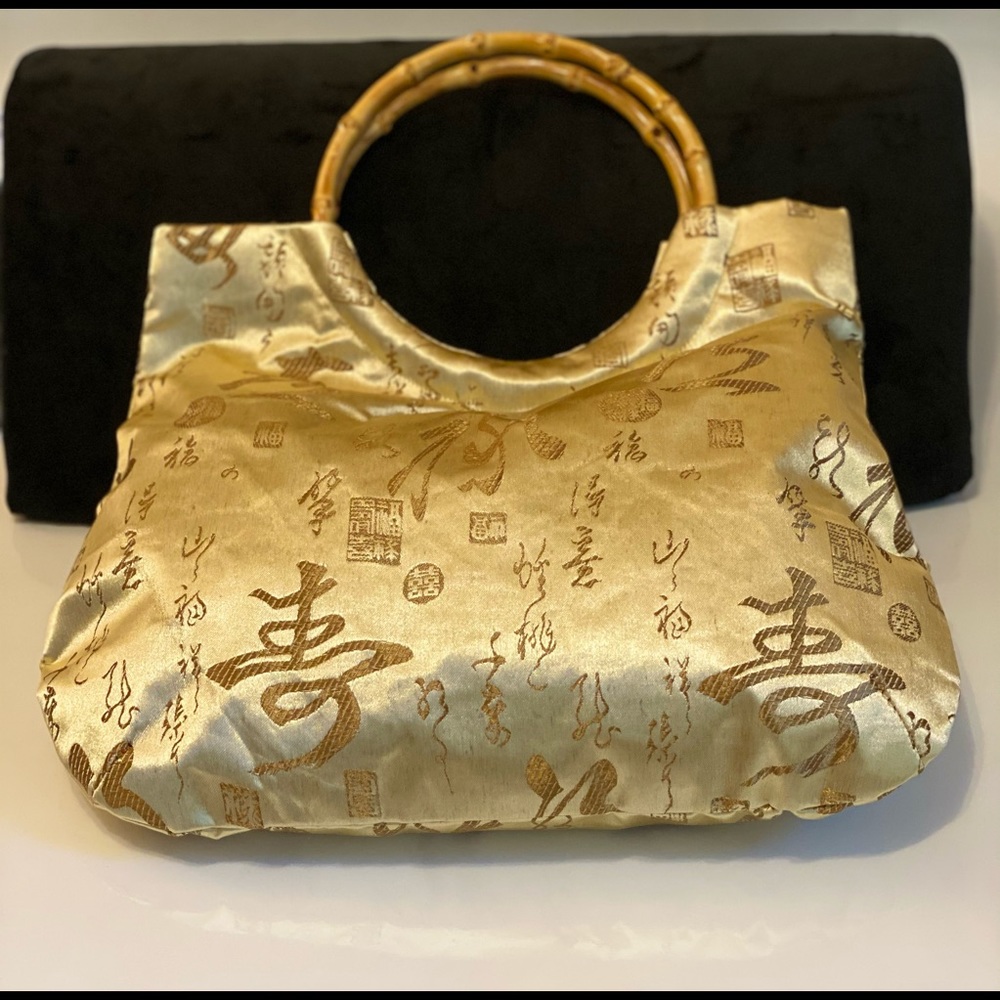 Satin purse